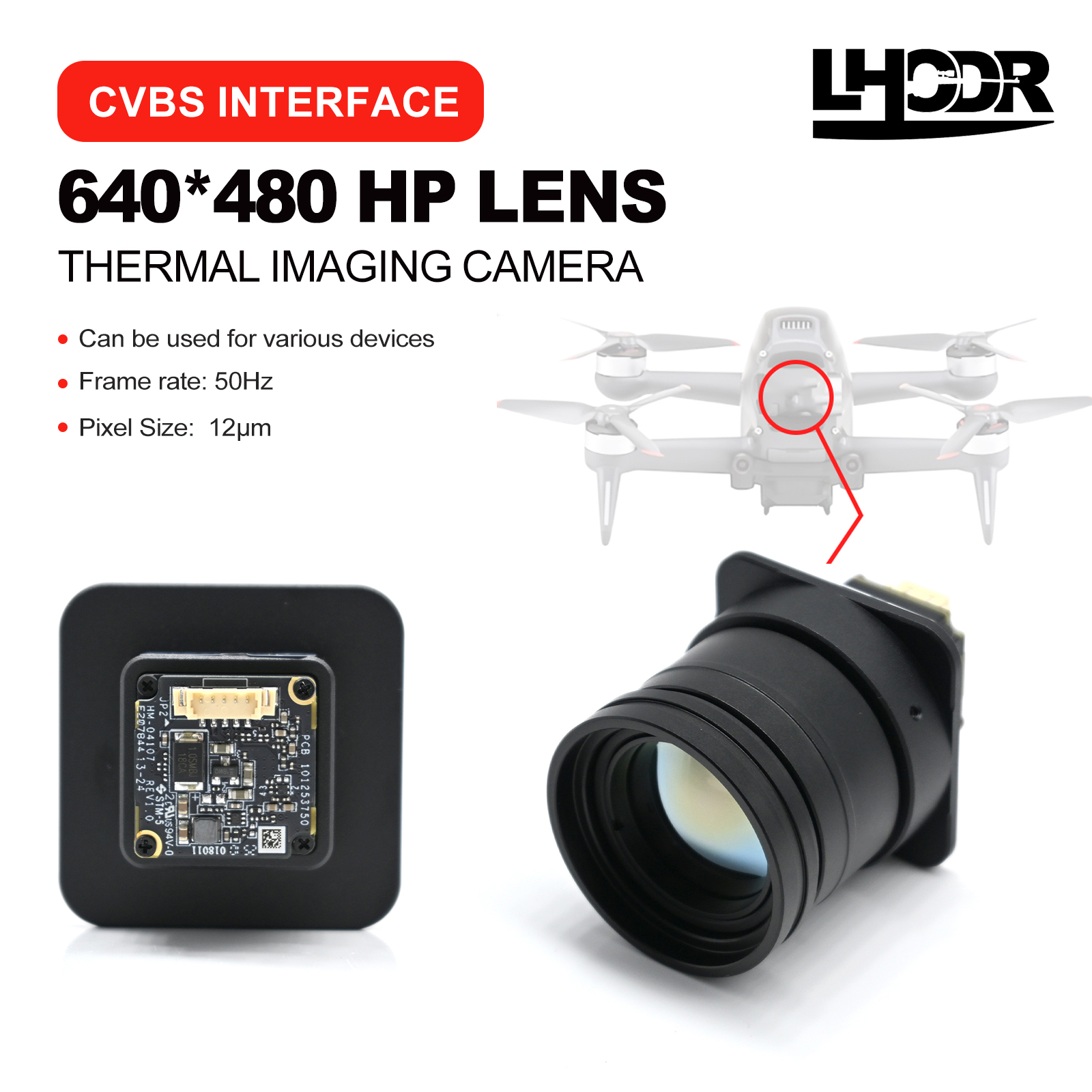 30mm 640x480 pix Drone thermal - Drone Kit Fpv recensie en prijs
