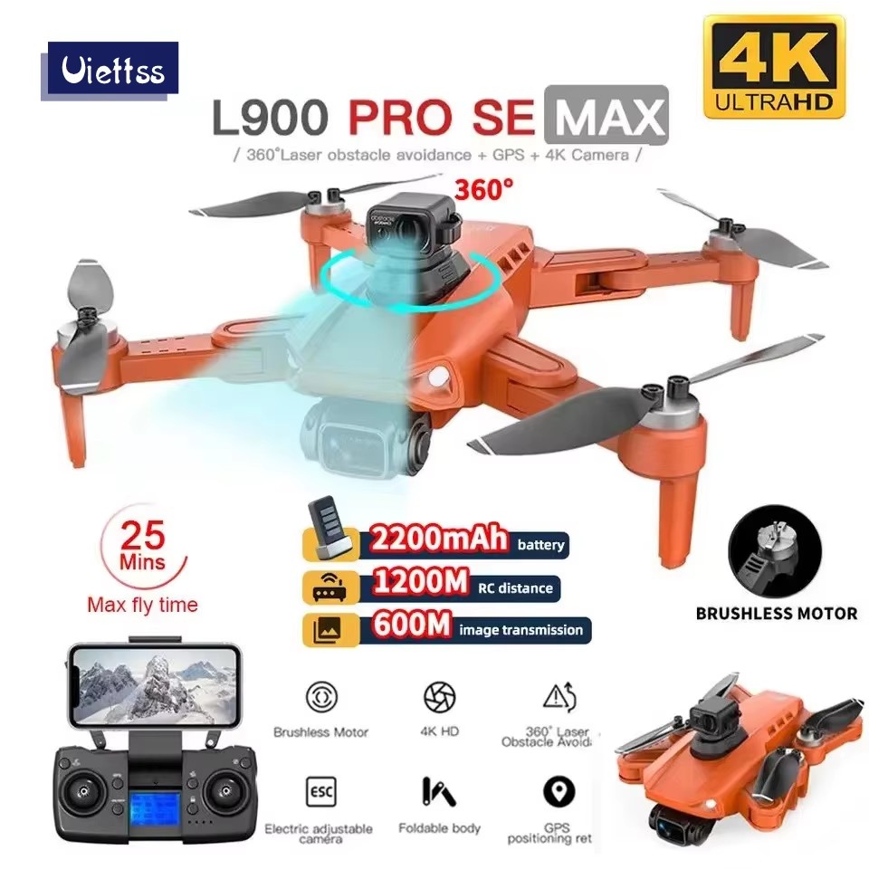 L900 Pro / SE / MAX Drone 4K P - Drone Kit Vtol recensie en prijs