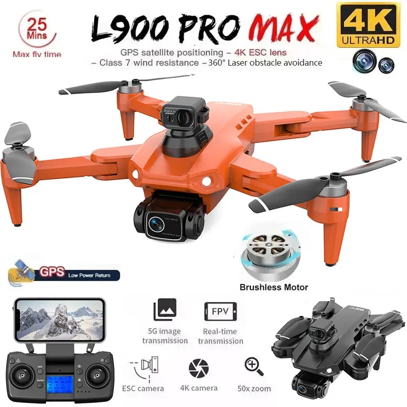L900 Pro MAX GPS Drone 4K Prof - Drone Kit Professional recensie en prijs