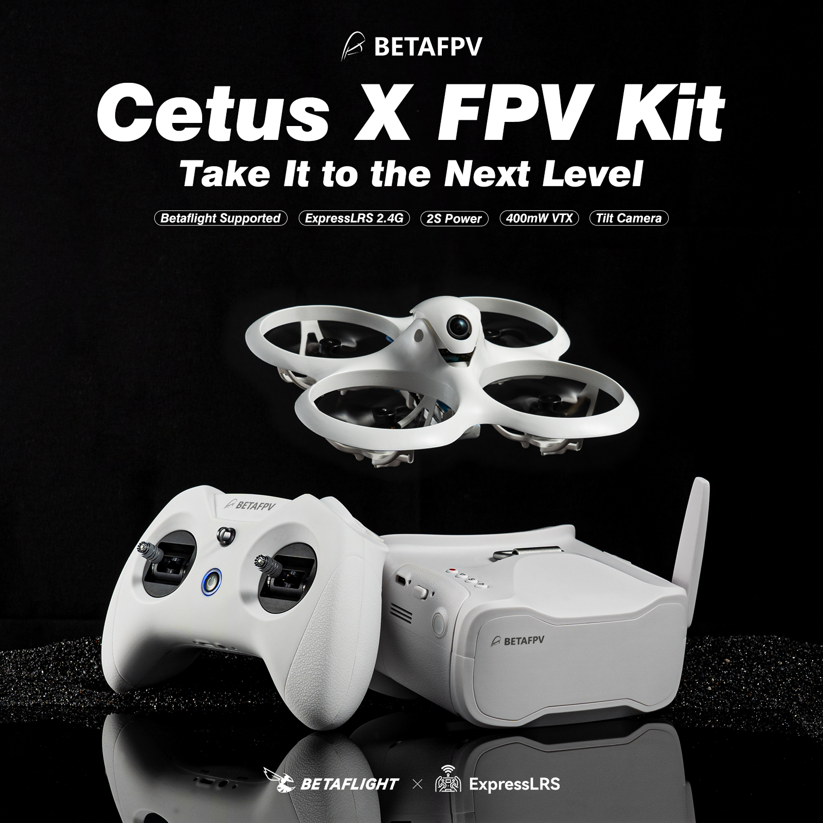 BETAFPV Cetus X FPV Kit Racing - Drone Kit Racing recensie en prijs