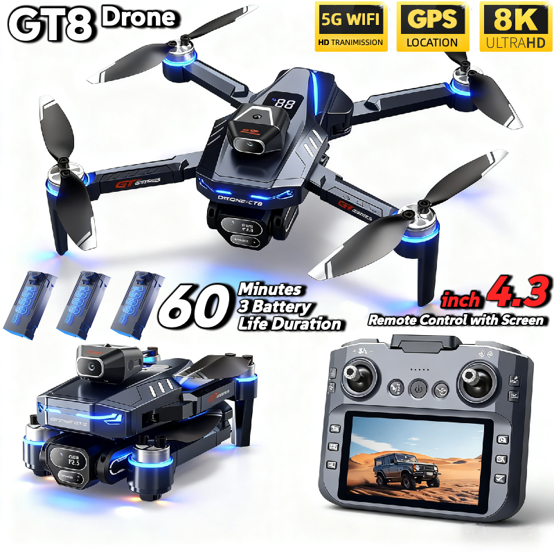 For Genuine GT8 Drone 4K Profe - Drone Kit Long Range recensie en prijs