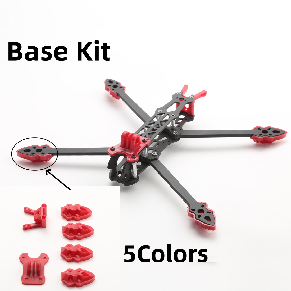 Camera Mounting/Antenna/Motor  - Drone Kit Octocopter recensie en prijs