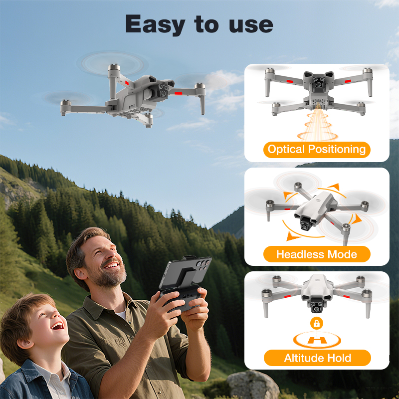NEW Hot L017 Pro Drone Brushle - Drone Kit Professional recensie en prijs