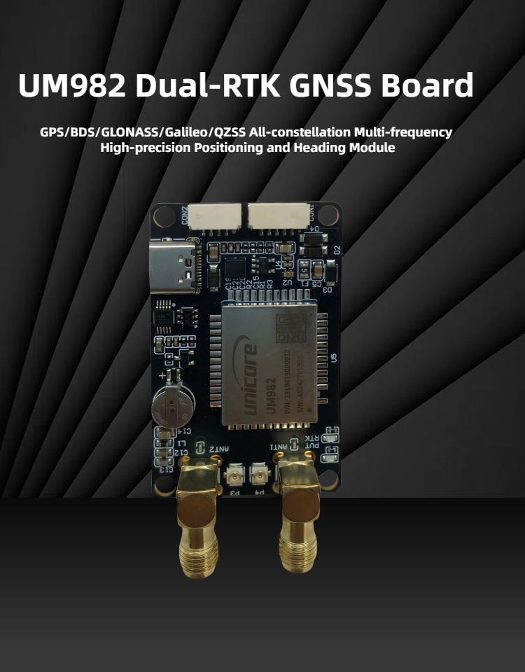 UM982 Dual Antenna RTK GNSS Mo - Drone Kit Hexacopter recensie en prijs