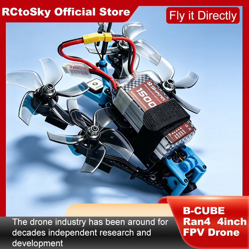 B-CUBE Ran4 4inch FPV Drone Fr - Drone Kit Octocopter recensie en prijs